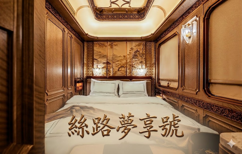 絲路夢享號專列示意圖